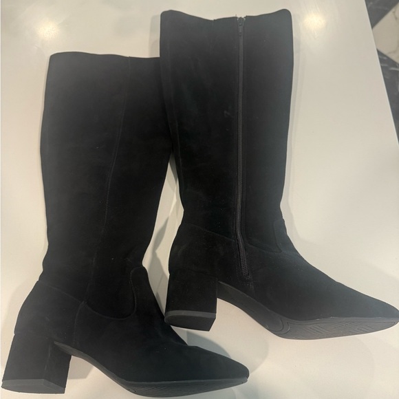 Alex Marie Black Over the Knee Boots - Picture 3 of 8